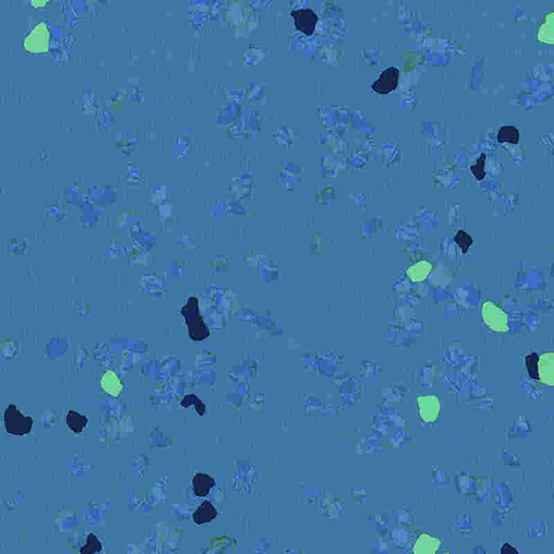 Ripesikkert gummigulv med høy elastisitet