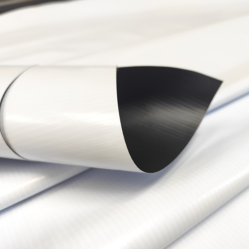 50m/80m Høylysblokkerende svart flex banner