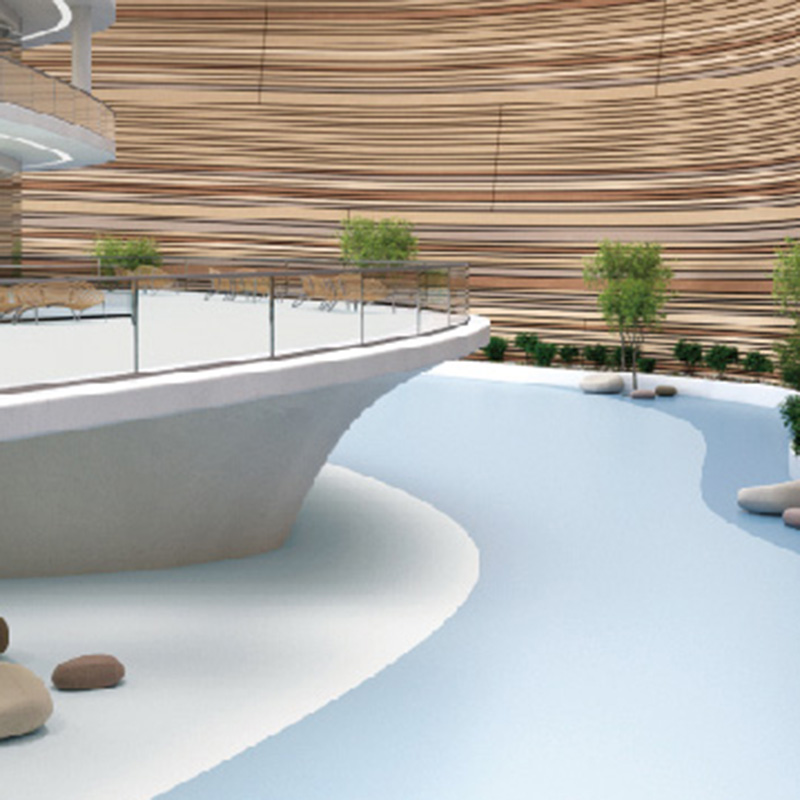 PUR polyuretanbelegg homogent gulv